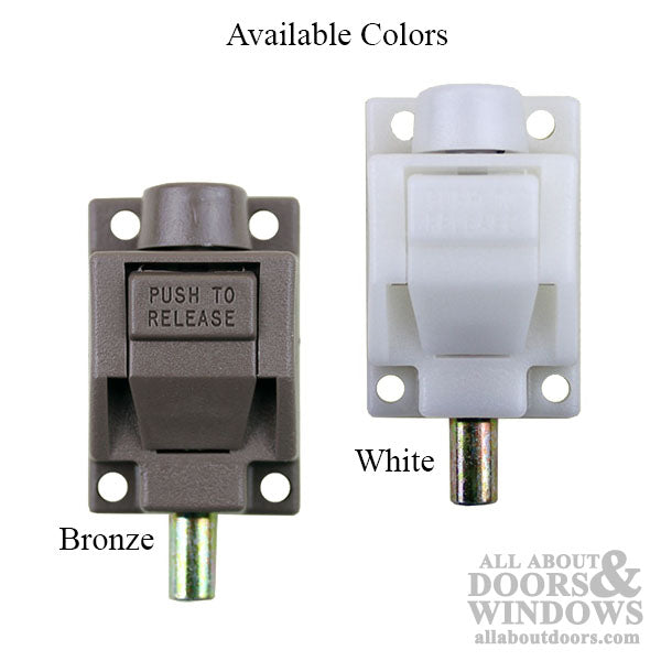 Truth Auxiliary Foot Bolt for Sliding Patio Doors - Truth Auxiliary Foot Bolt for Sliding Patio Doors