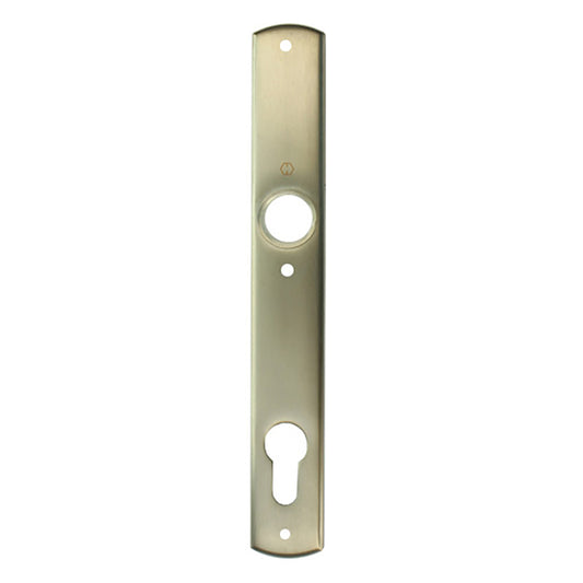HOPPE Contemporary Interior Backplate M216N for Active/Inactive Handlesets - Satin Nickel