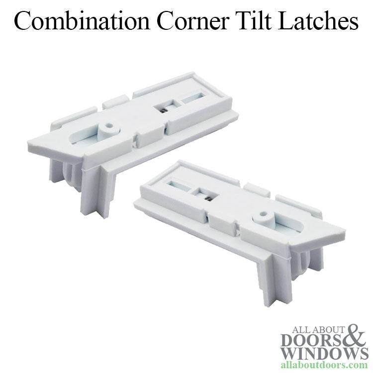 Maynard/Chelsea Combination Corner Tilt Latch, Left and Right Hand Pair - Maynard/Chelsea Combination Corner Tilt Latch, Left and Right Hand Pair