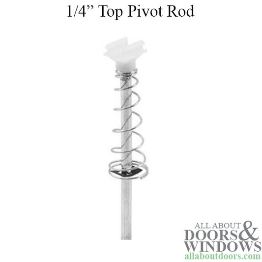 1/4" Top Pivot Rod - Bi-fold Door Guide