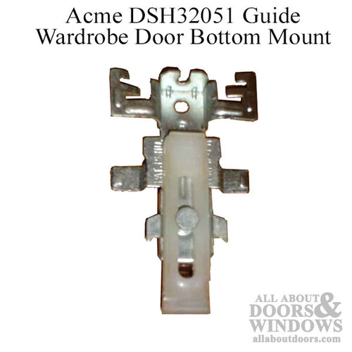 Acme DSH32051 Guide, Wardrobe Door Bottom Mount - Discontinued - Acme DSH32051 Guide, Wardrobe Door Bottom Mount - Discontinued