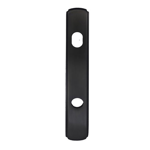 Newbury Active Exterior Escutcheon Plate Oil Rubbed Bronze - Newbury Active Exterior Escutcheon Plate Oil Rubbed Bronze