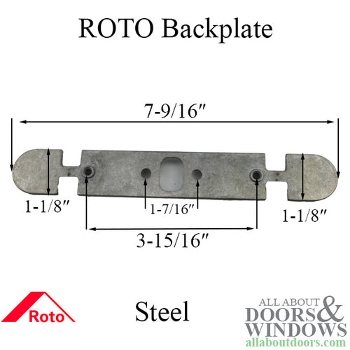 ROTO Backplate - Steel - ROTO Backplate - Steel