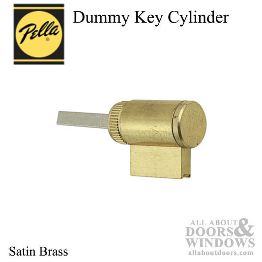 Pella Blank Key Cylinder (dummy) for Non-keyed trim