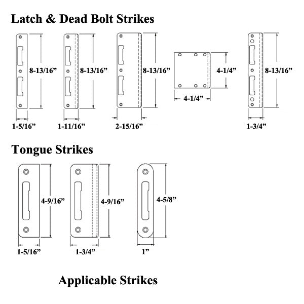 HOPPE Latch and Deadbolt Dust Cap - Black - HOPPE Latch and Deadbolt Dust Cap - Black