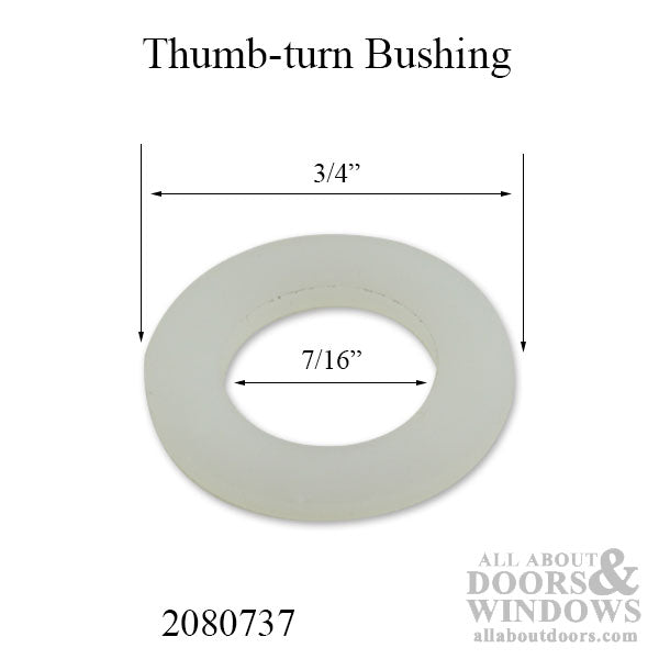 HOPPE Sliding Patio Door Thumb-Turn Bushing - HOPPE Sliding Patio Door Thumb-Turn Bushing