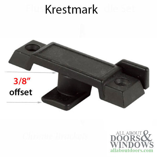 Sash/Cam Lock - Vinyl and Aluminum Sash Hardware, Die-cast - Black - Sash/Cam Lock - Vinyl and Aluminum Sash Hardware, Die-cast - Black