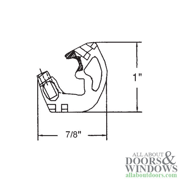 Wedgelock Shoe for 62 Series Tilt in Channel Balance - Wedgelock Shoe for 62 Series Tilt in Channel Balance