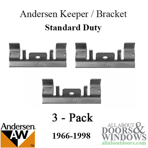 Andersen Standard Duty Perma-Shield Awning Window Keeper/Bracket - Andersen Standard Duty Perma-Shield Awning Window Keeper/Bracket