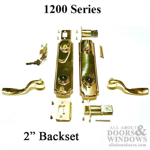 W&F 1200 Series Lock 5-1/2 C-C,  2