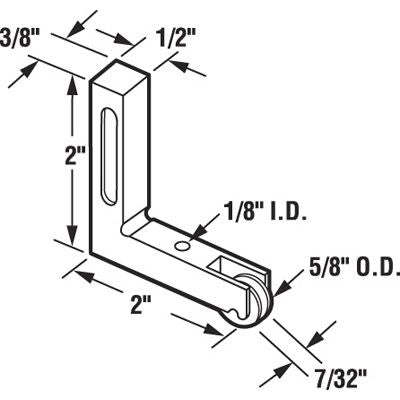 Roller Assembly (Grooved) - Sliding Windows, Vertical Rail - Diecast / Nylon - Roller Assembly (Grooved) - Sliding Windows, Vertical Rail - Diecast / Nylon