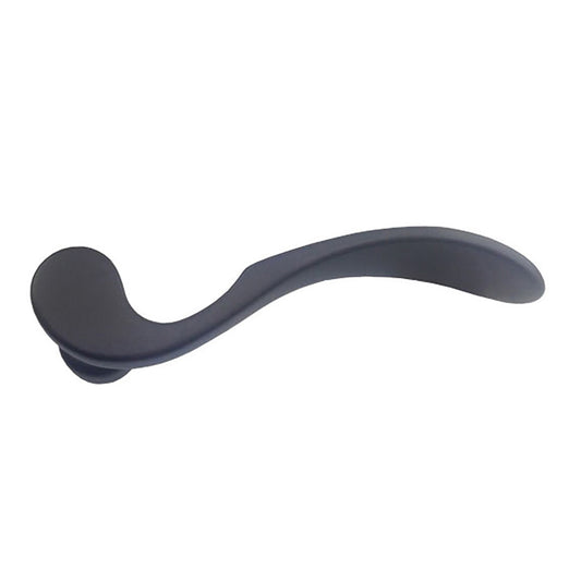 Munchen Low-Profile Lever Handle for Right Handed Multipoint Lock Handlesets - Rustic Umber