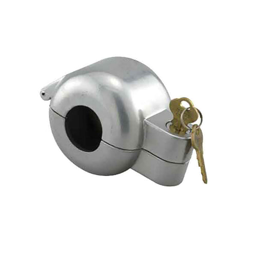 Door knob lockout device, Diecast, Grey - Door knob lockout device, Diecast, Grey