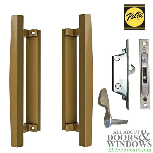 Pella  Original Sliding Door Handle Interior / Exterior Pull & Mortise Lock