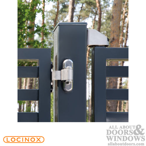 90 Degree 2-Way Locinox Adjustable Bearing Hinge - 90 Degree 2-Way Locinox Adjustable Bearing Hinge