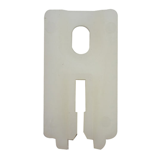 Guide, 1-5/16" x 27/32" Nylon, Sliding Glass Door