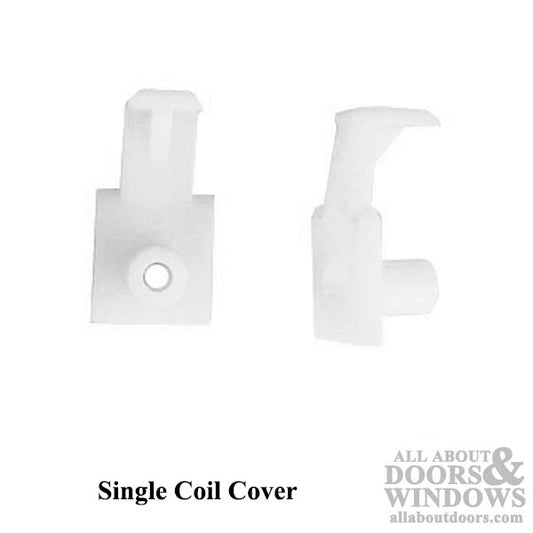 Cover Clip, Single Coil - White