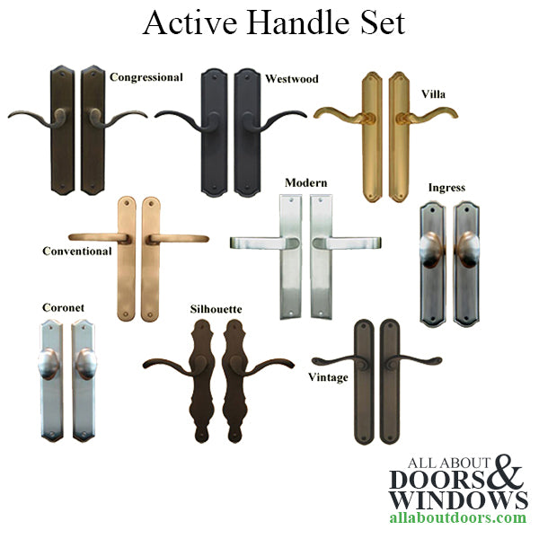 Pella Replacement Handle-set, special handle spacing (PZ) 85 - Oil Rubbed Brass - Pella Replacement Handle-set, special handle spacing (PZ) 85 - Oil Rubbed Brass