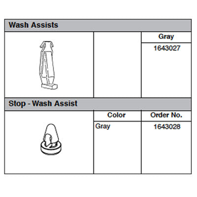 Andersen Tilt-Wash Wash Assist - Gray - Andersen Tilt-Wash Wash Assist - Gray