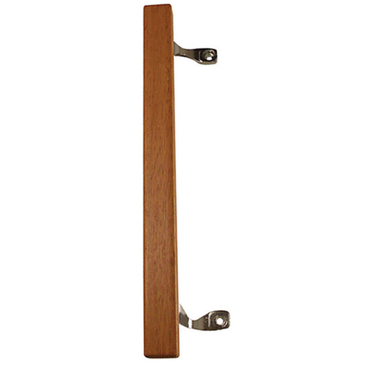 Sliding Patio Door Handle Wood Door Handle with Metal Brackets 9-5/8 Inch Screw Hole Center