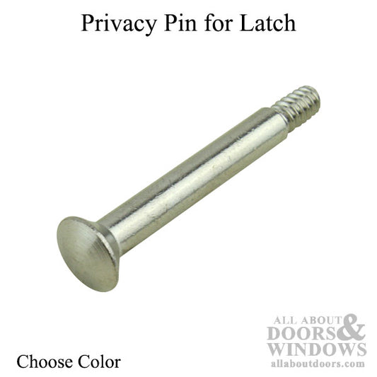 Privacy Pin for Latch - Choose Color