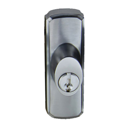 Andersen Frenchwood Gliding Door Hardware, Newbury/Lock Assembly w/keys - Brushed Chrome - RH - Andersen Frenchwood Gliding Door Hardware, Newbury/Lock Assembly w/keys - Brushed Chrome - RH