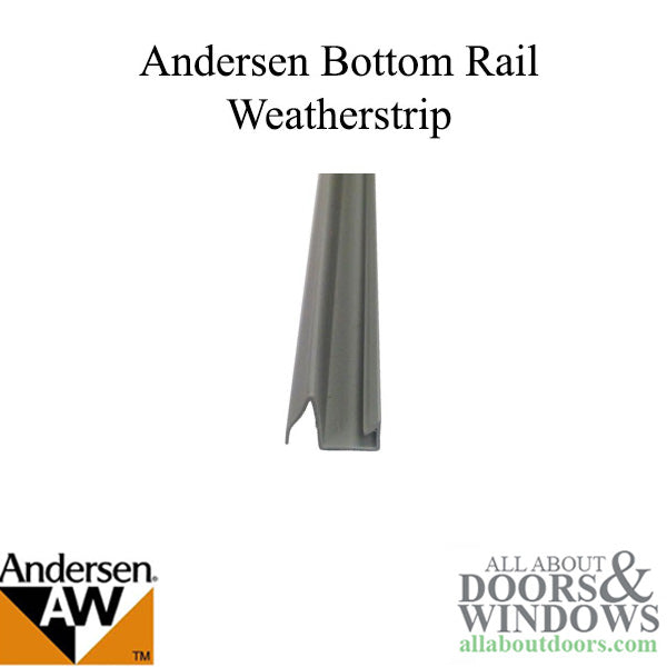 Andersen Primed Casement Windows - Weatherstrip - Bottom Rail - Unit NO. 1 - Andersen Primed Casement Windows - Weatherstrip - Bottom Rail - Unit NO. 1