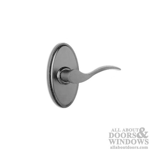 Weslock  Bordeau Passage Door Lever Right Hand Weathered Pewter Door Handle - Weslock  Bordeau Passage Door Lever Right Hand Weathered Pewter Door Handle