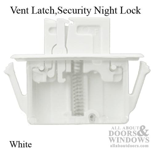 Amesbury Vent Latch Plastic Security Night  Vent Latch For Double Hung Windows - Amesbury Vent Latch Plastic Security Night  Vent Latch For Double Hung Windows