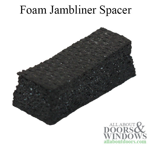 Foam Jambliner Spacer 1.25 x .375, Double Hung Tilt Window - Foam Jambliner Spacer 1.25 x .375, Double Hung Tilt Window