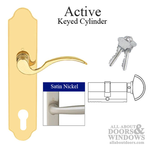 Munchen Active M112PL / 3965N - Satin Nickel - Munchen Active M112PL / 3965N - Satin Nickel