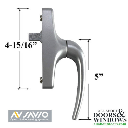 Savio Cremonese / Terrace Door Hardware, Multipoint Lock Manon Handle, Keyed - Savio Cremonese / Terrace Door Hardware, Multipoint Lock Manon Handle, Keyed