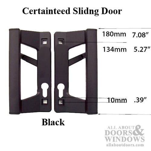 Discontinued - Certainteed Sliding Door Lock - Euro Style - Choose Color - Discontinued - Certainteed Sliding Door Lock - Euro Style - Choose Color