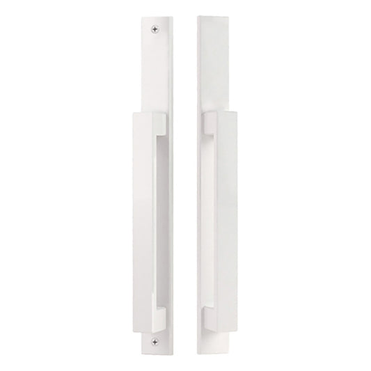 Modern Contemporary Inline Sliding Patio Door Dummy Pull Handle Non-Keyed No Thumbturn