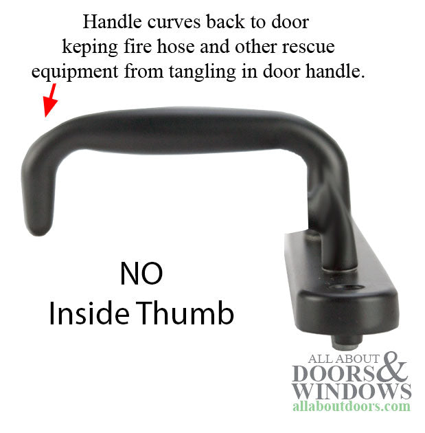 800A Series ADA Compliant Handle, Non-Keyed Passive - 800A Series ADA Compliant Handle, Non-Keyed Passive