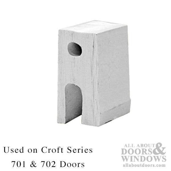 Discontinued - Bottom Mount Guide for Siding Screen Door - Discontinued - Bottom Mount Guide for Siding Screen Door