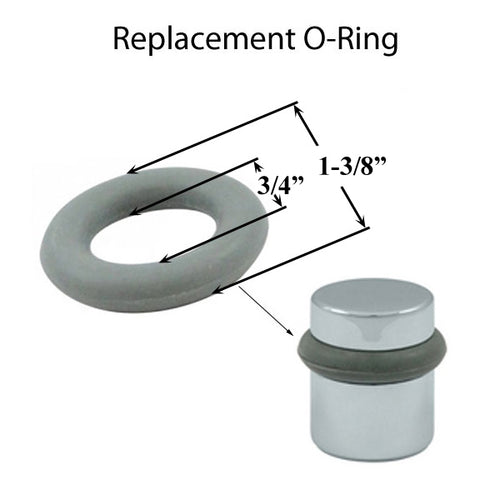 Round Replacement Ring for Bumpers and Door Stops - Round Replacement Ring for Bumpers and Door Stops