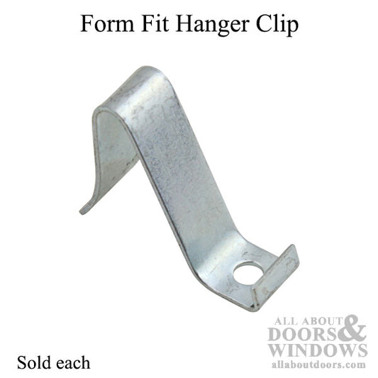 Form Fit Hanger Clip