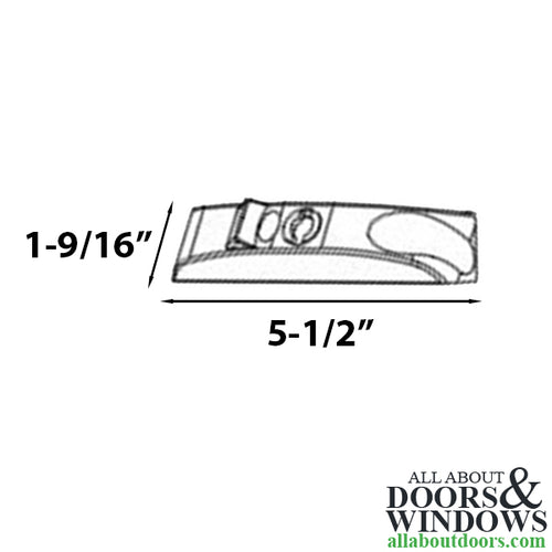 Marvin Folding Hardware Cover - Casemaster & Awning Windows - Marvin Folding Hardware Cover - Casemaster & Awning Windows