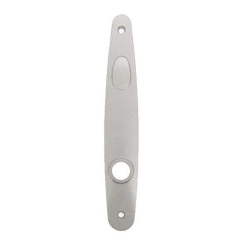 Exterior/Interior Escutcheon Plate - Tribeca Passive Handle Set - White - Exterior/Interior Escutcheon Plate - Tribeca Passive Handle Set - White
