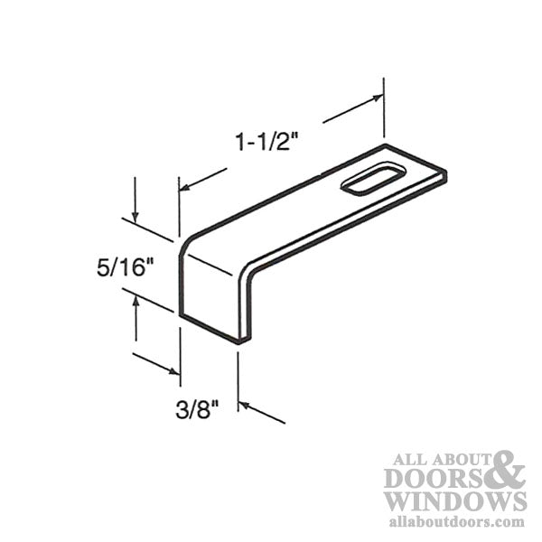 Stretcher Clip - For Recessed Screen Frame - 12 Pack - Stretcher Clip - For Recessed Screen Frame - 12 Pack