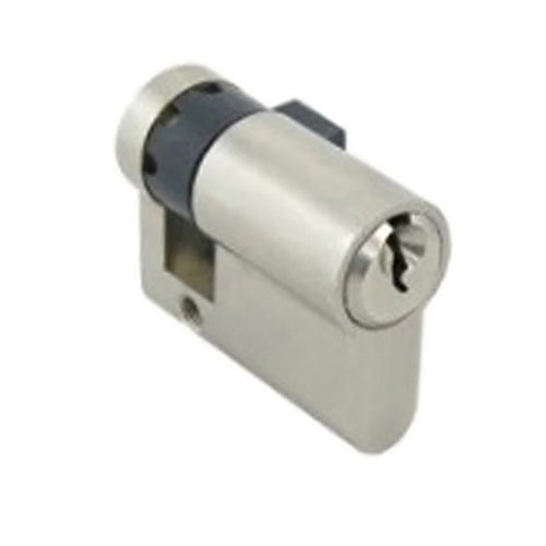 50mm 1/2 Euro Profile Cylinder 40/10, Single Sided - Choose Color - 50mm 1/2 Euro Profile Cylinder 40/10, Single Sided - Choose Color