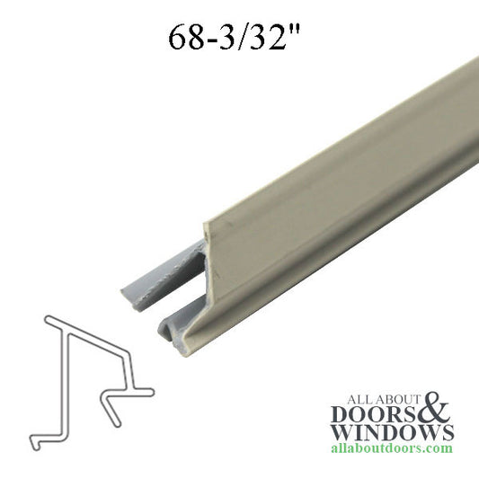 Glazing Bead, Perma-Shield Improved/E-Z series, Sandtone, 5/8", Stile, C6, 68-3/32"