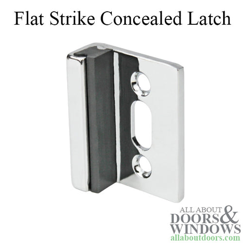 Inswing Door Flat Strike with Concealed Latch - Inswing Door Flat Strike with Concealed Latch