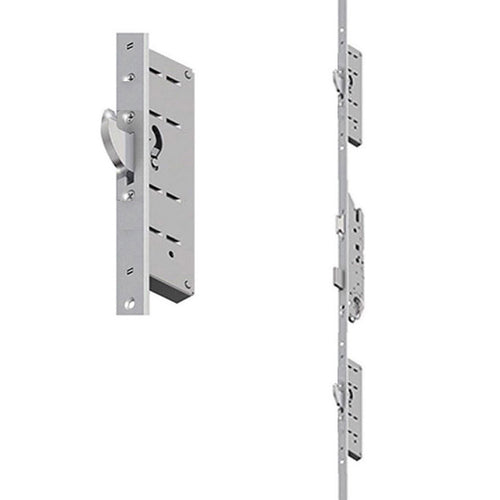 Hoppe Key Operated Multipoint Lock, 1-3/4