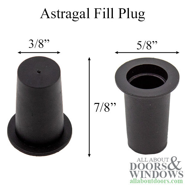 Astragal Fill Plug - Astragal Fill Plug