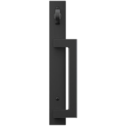 Pella Plazo Architectural Modern Sliding Door Hardware, Active Keyed Trim