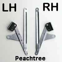 Peachtree Casement Hinge, Bottom, Type B,  RH - Peachtree Casement Hinge, Bottom, Type B,  RH