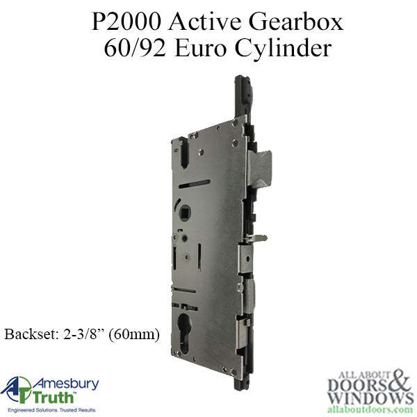 P2000 Active Gearbox only 60/92 Euro Cylinder - P2000 Active Gearbox only 60/92 Euro Cylinder