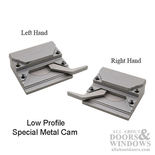 Casement Window Sash Lock with 4 Screw Holes, Left Hand - Casement Window Sash Lock with 4 Screw Holes, Left Hand